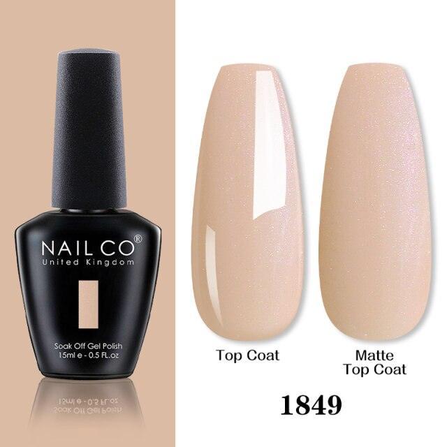 Womens Gel Nail Polish Multi Glossy and Matte Colors Elegant Manicure Design For Womens