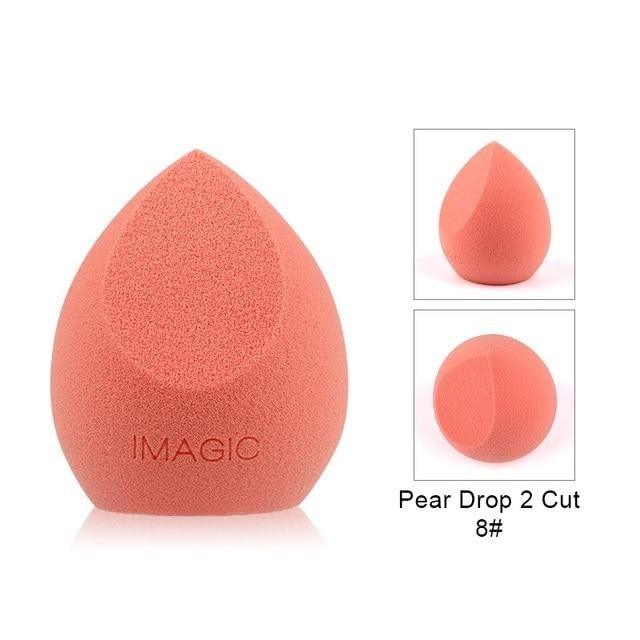 Womens New Stylish Beauty Sponge Face Wash Puff Gourd Water Drop Puff Wet And Dry Makeup Sponge Colorful Makeup Sponges Set