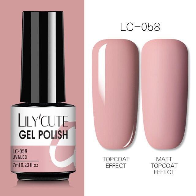 Womens UV Gel Nail Polish Set 7ml Fashion Varnish Colorful Art Manicure Luxury Nail Design For Women