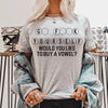 Would You Like To Buy A Vowel Tee