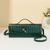 Woven PU Leather Clutch Bag(MAC432)