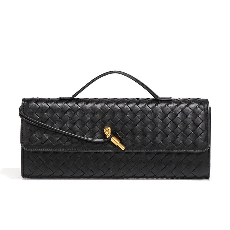Woven PU Leather Clutch Bag(MAC432)