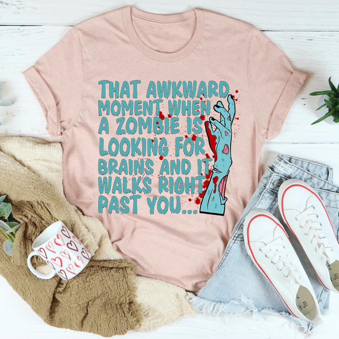 Zombie Looking For Brains Tee
